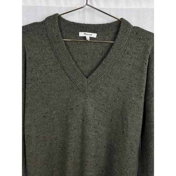 ⭐️ Madewell Bartlett Sweater Donegal Coziest Yarn Slouchy Grunge Forest Fairy - Picture 2 of 6
